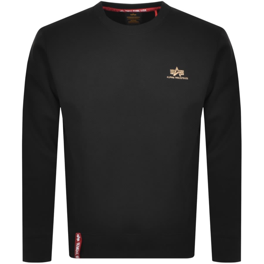 Alternative Image for ProductAlpha Industries Basic Sweatshirt Black1