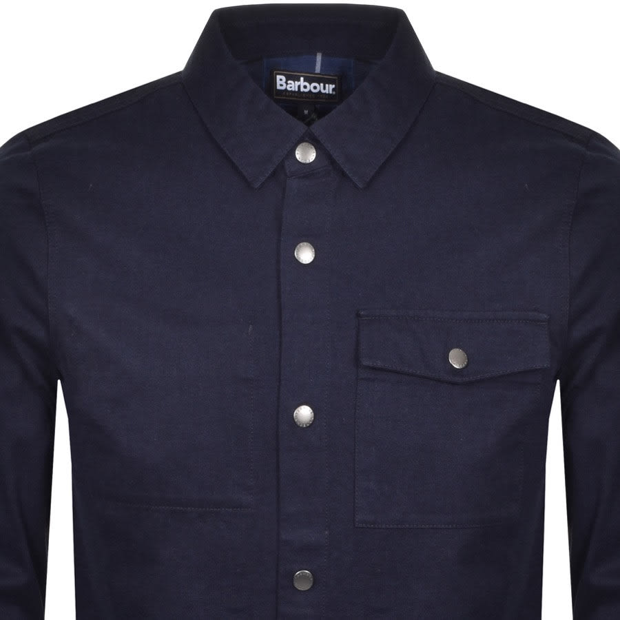 Alternative Image for ProductBarbour Mortan Overshirt Jacket Inky Blue2