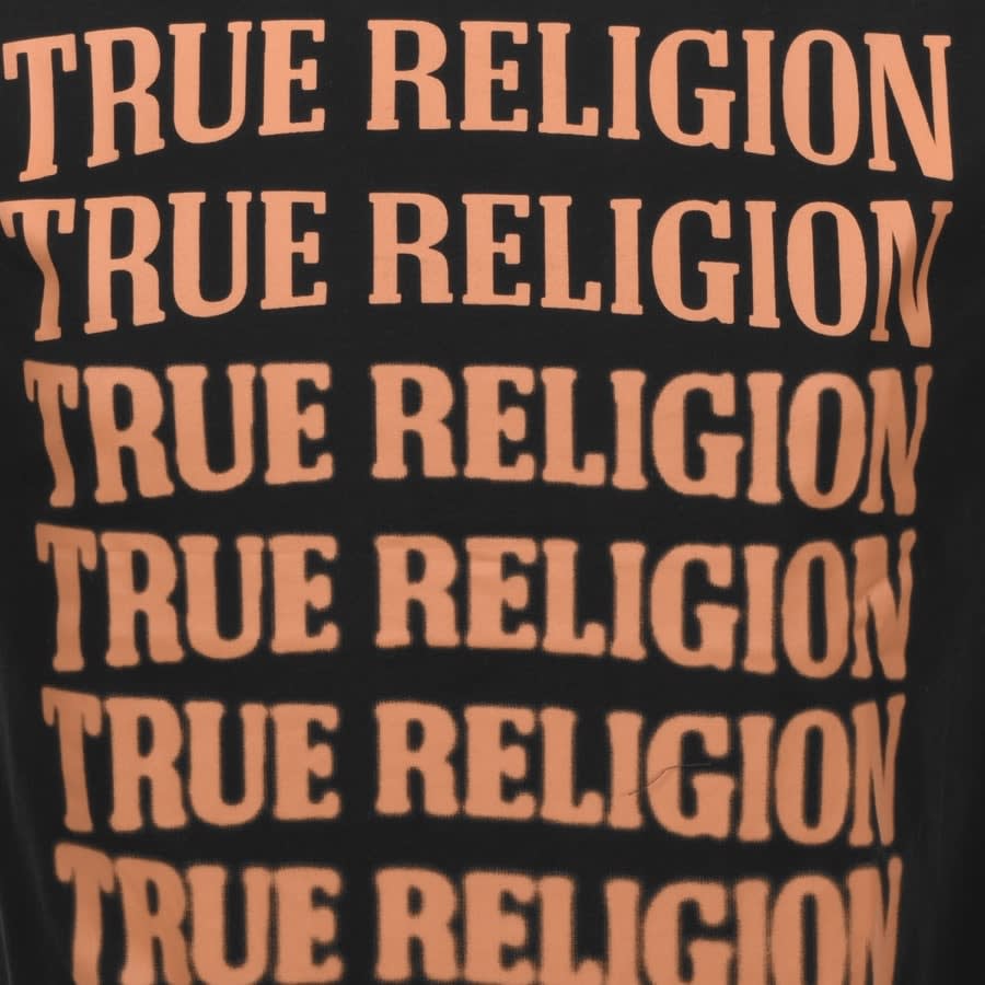 Alternative Image for ProductTrue Religion Logo T Shirt Black3