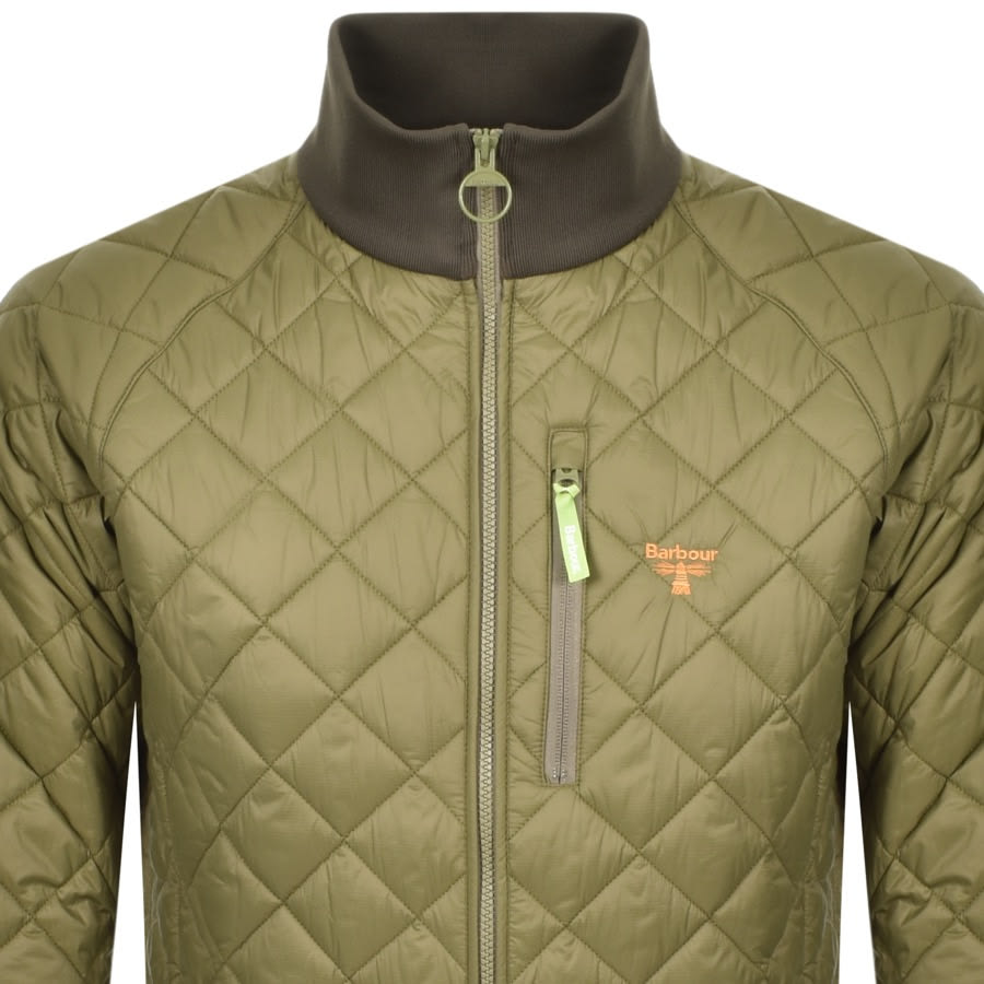 Alternative Image for ProductBarbour Beacon Fell Quilted Jacket Khaki2