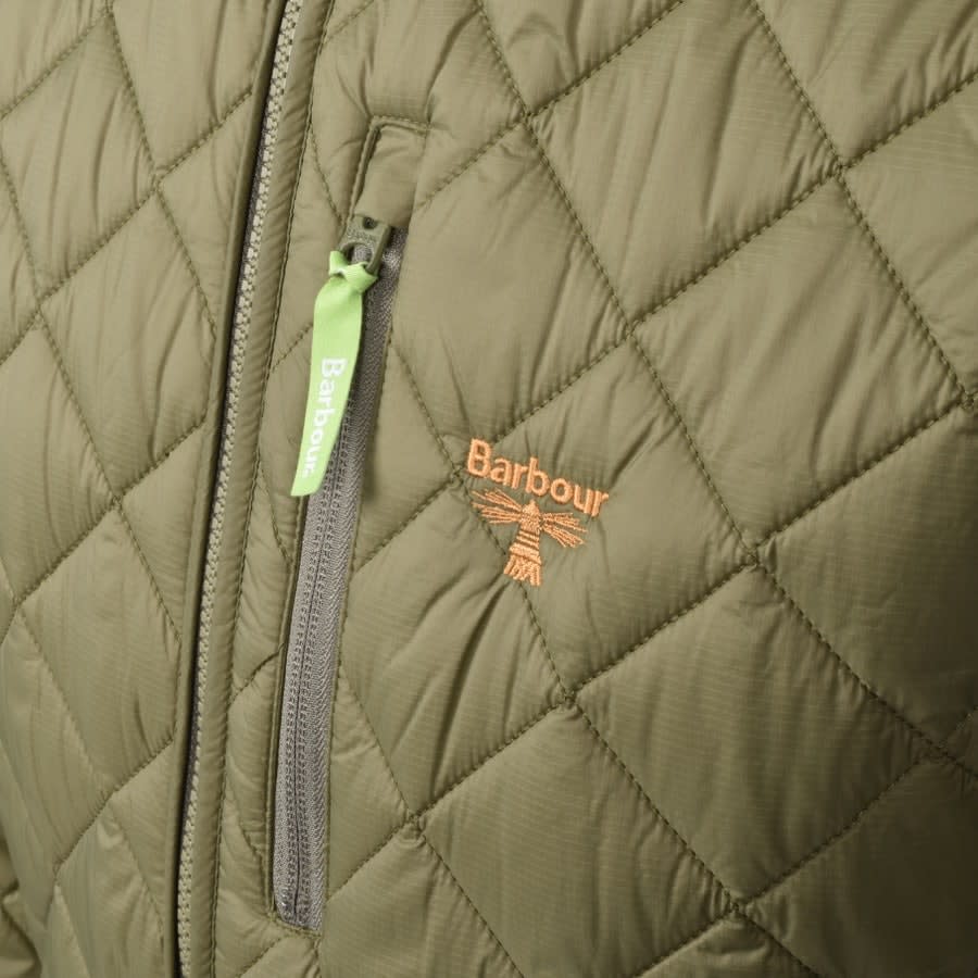 Alternative Image for ProductBarbour Beacon Fell Quilted Jacket Khaki3