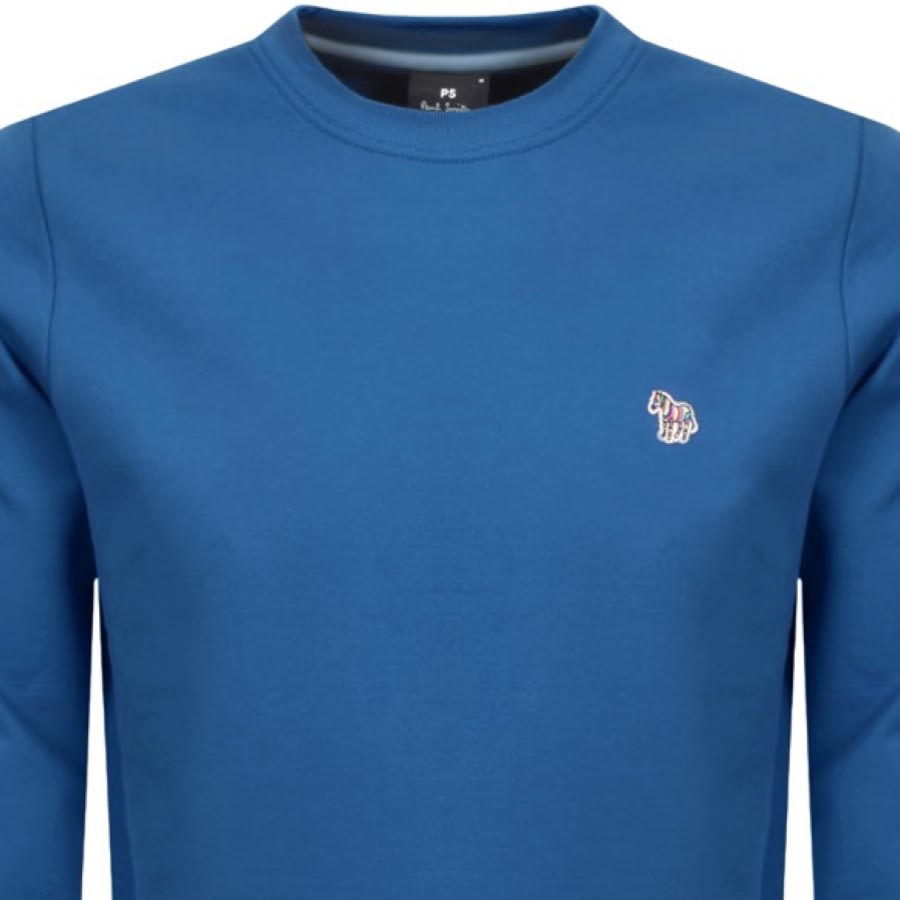 Alternative Image for ProductPS By Paul Smith Crew Neck Sweatshirt Blue2