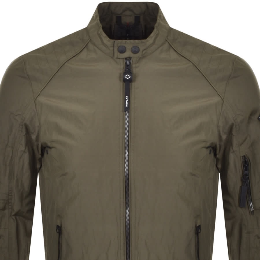 Alternative Image for ProductReplay Jacket Green2