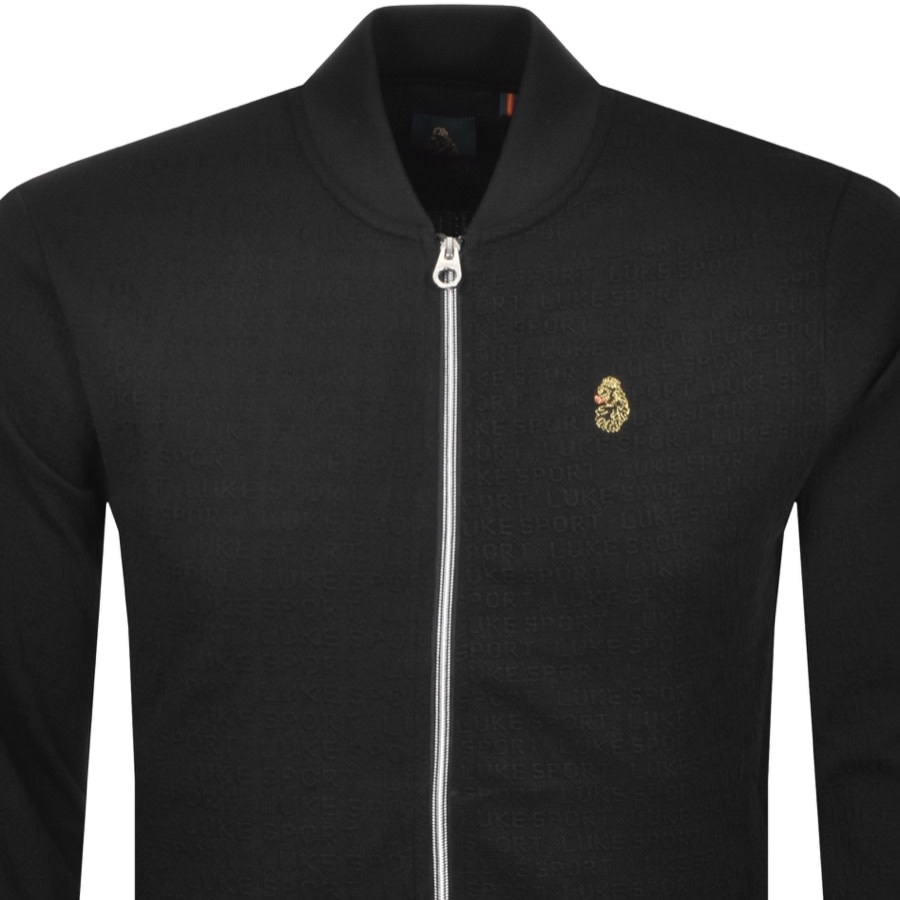 Alternative Image for ProductLuke 1977 Texty Jaquard Bomber Full Zip Sweatshirt2
