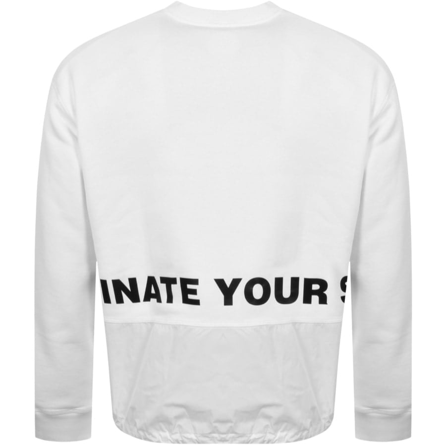Alternative Image for ProductDSQUARED2 Crew Neck Sweatshirt White2