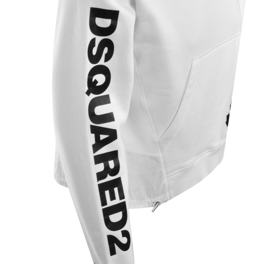 Alternative Image for ProductDSQUARED2 Crew Neck Sweatshirt White3