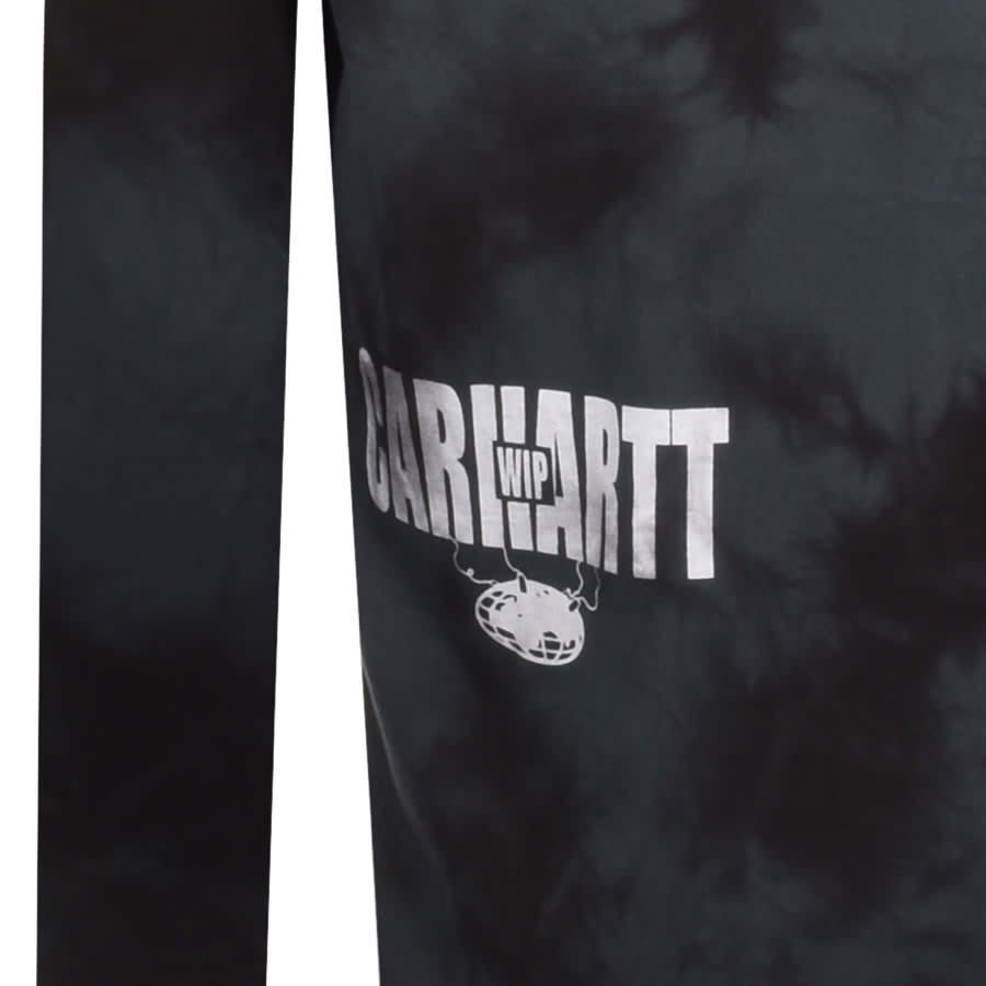 Alternative Image for ProductCarhartt Long Sleeved Tab T Shirt Black3