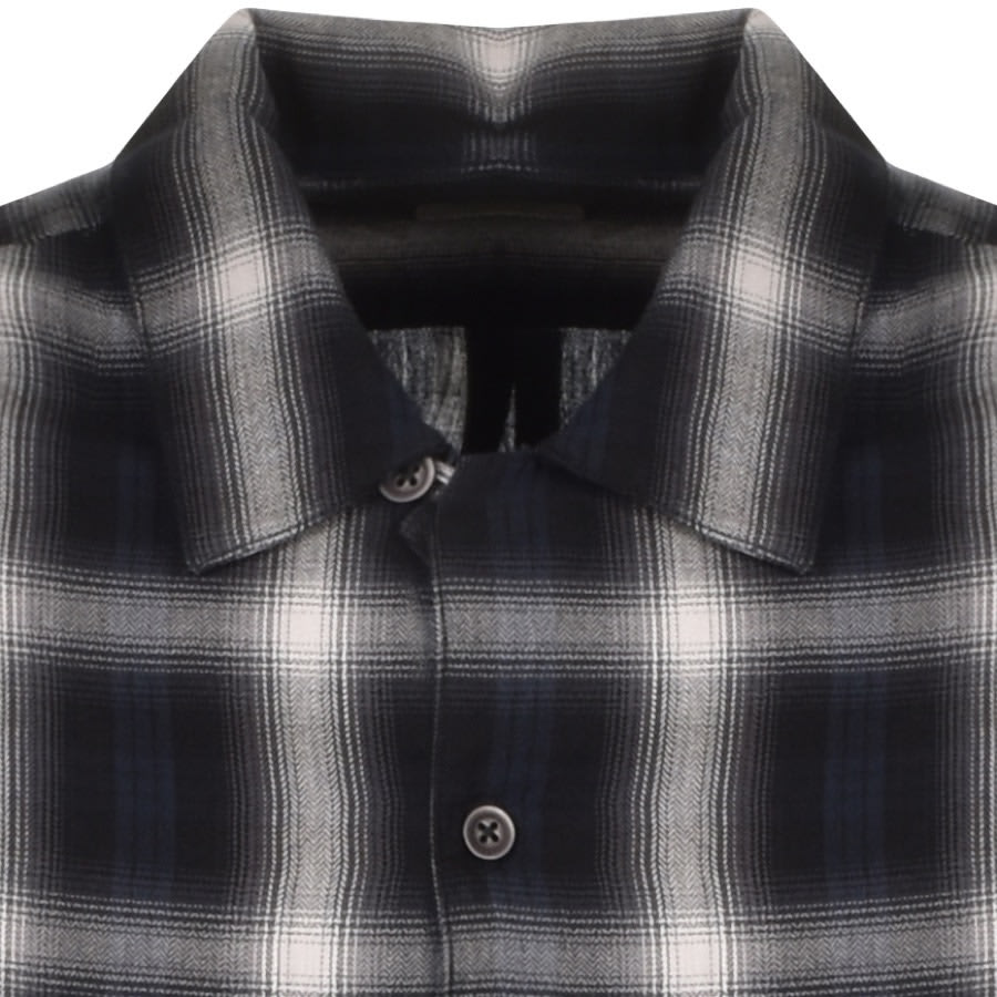 Alternative Image for ProductNudie Jeans Long Sleeved Vidar Shirt Black3