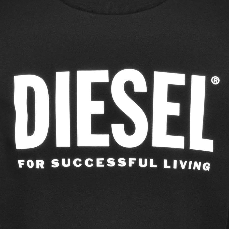 Alternative Image for ProductDiesel Division Sweatshirt Black3