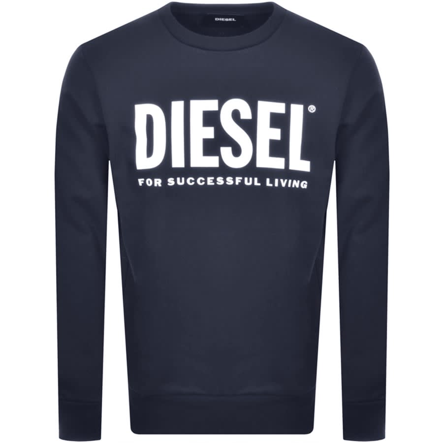 Alternative Image for ProductDiesel Division Sweatshirt Navy1
