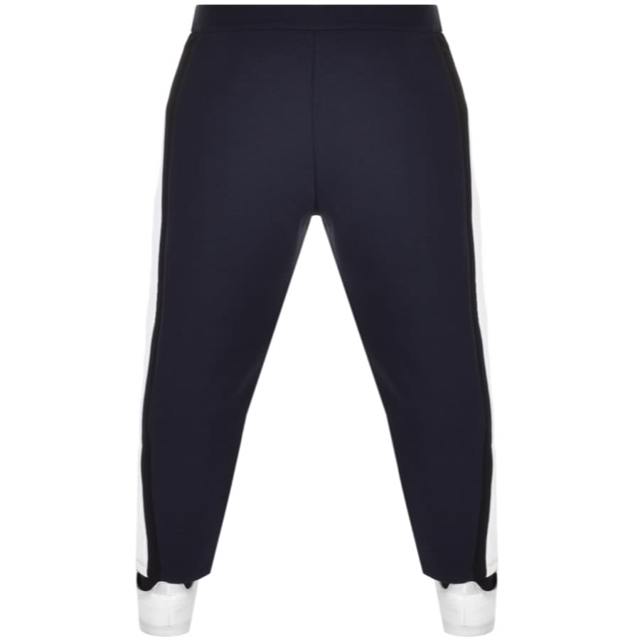 Alternative Image for ProductArmani Exchange Striped Logo Trousers Navy2