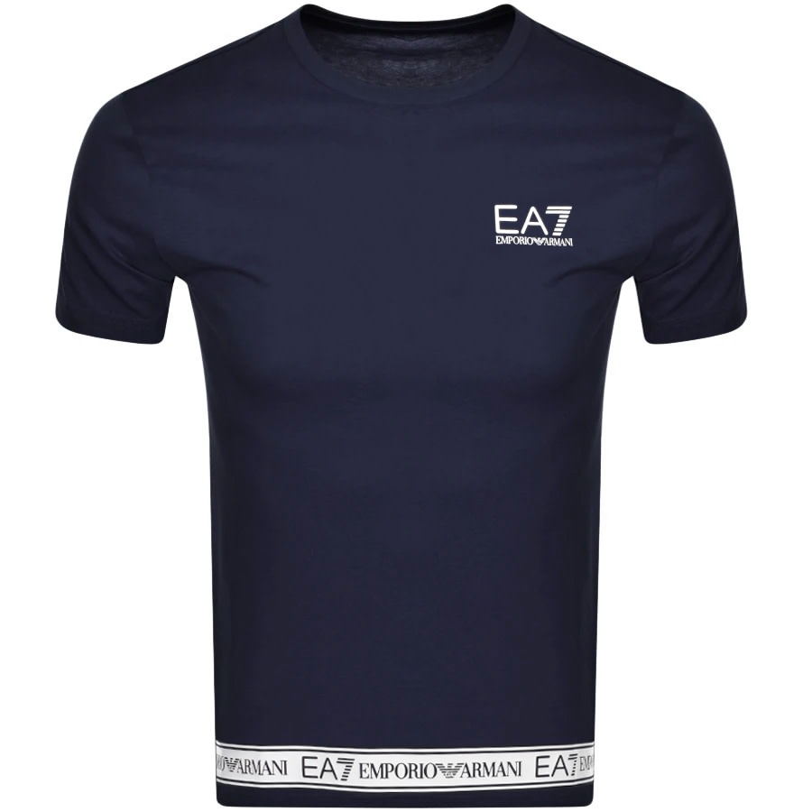 Alternative Image for ProductEA7 Emporio Armani Logo T Shirt Navy1