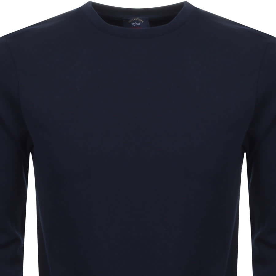 Alternative Image for ProductPaul And Shark Crew Neck Sweatshirt Navy2