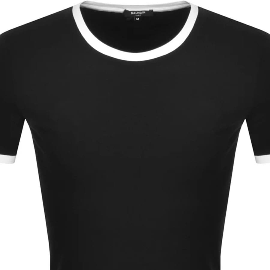 Alternative Image for ProductBalmain Logo T Shirt Black2