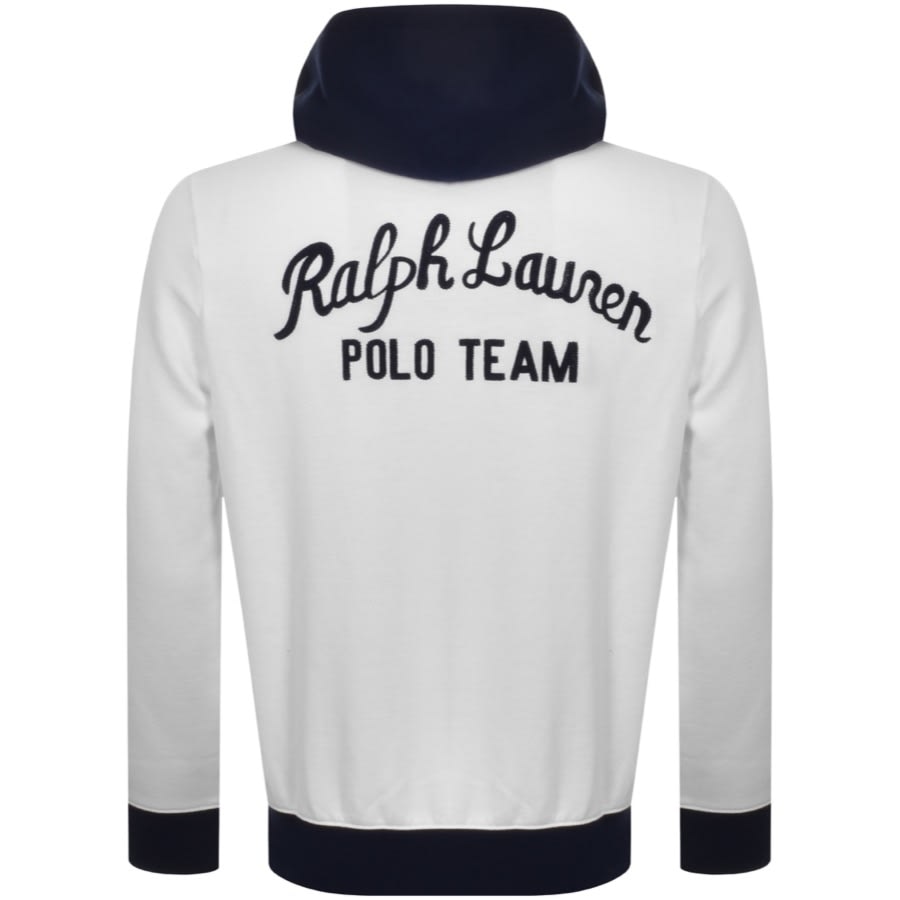 Alternative Image for ProductRalph Lauren Polo Full Zip Hoodie White2