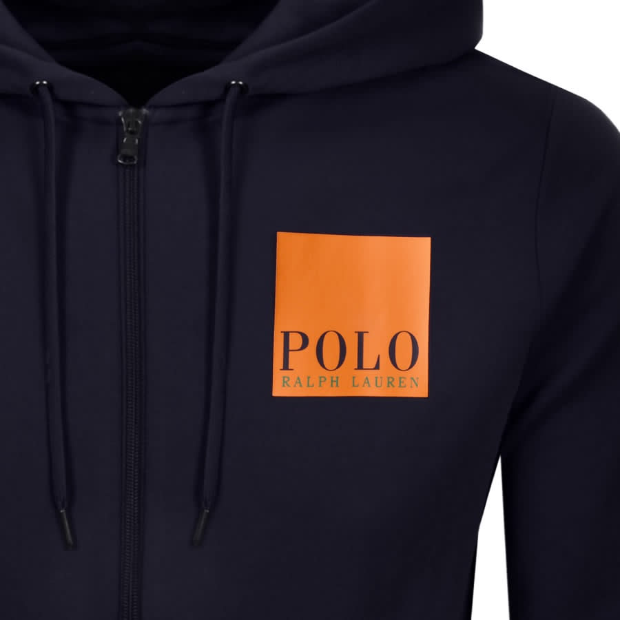 Ralph Lauren Polo Full Zip Hoodie Navy | Mainline Menswear Australia