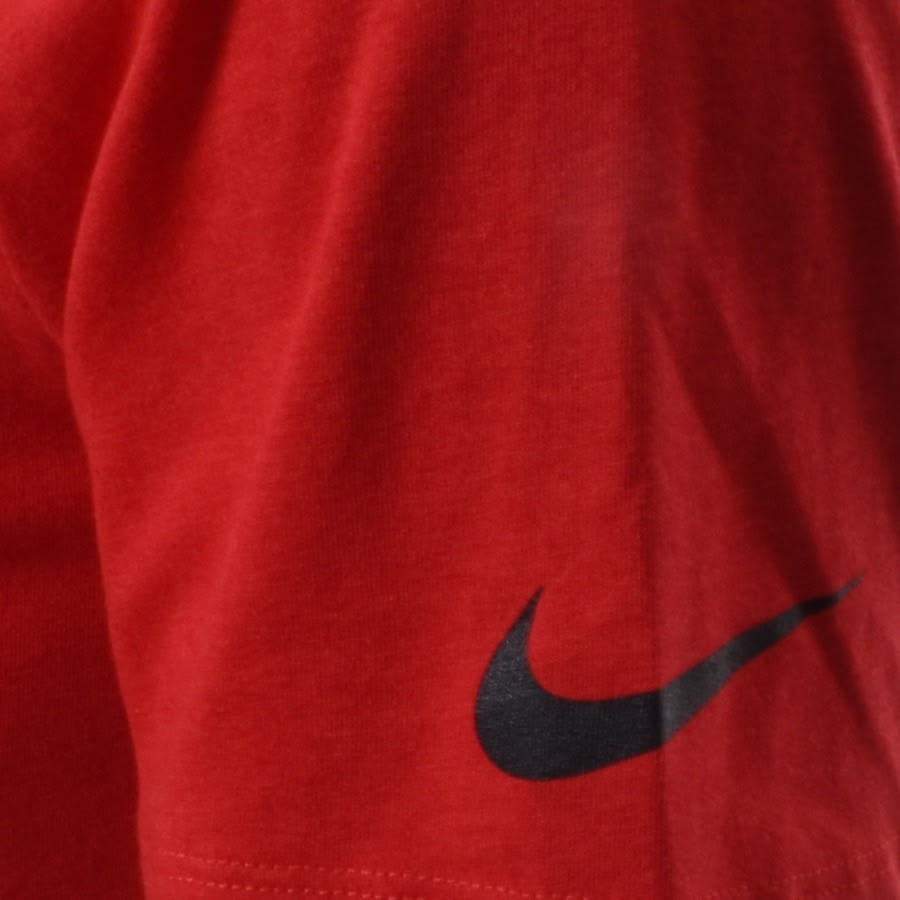 Alternative Image for ProductNike Training Burnout Logo T Shirt Red3