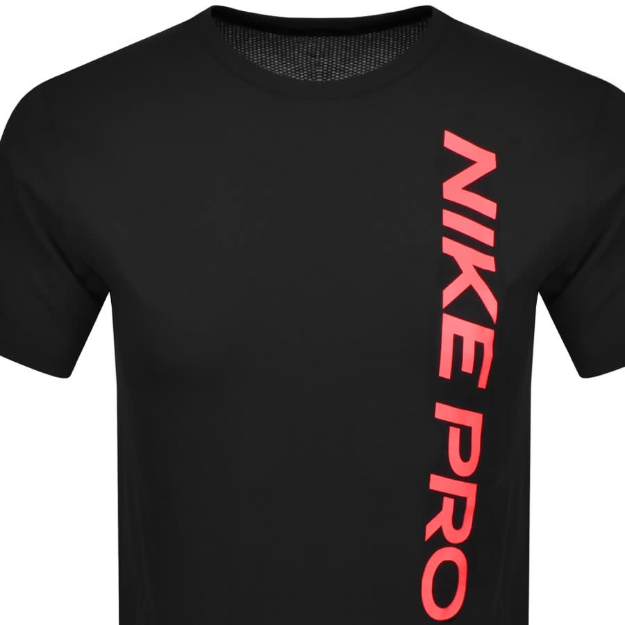 Alternative Image for ProductNike Training Burnout Logo T Shirt Black2
