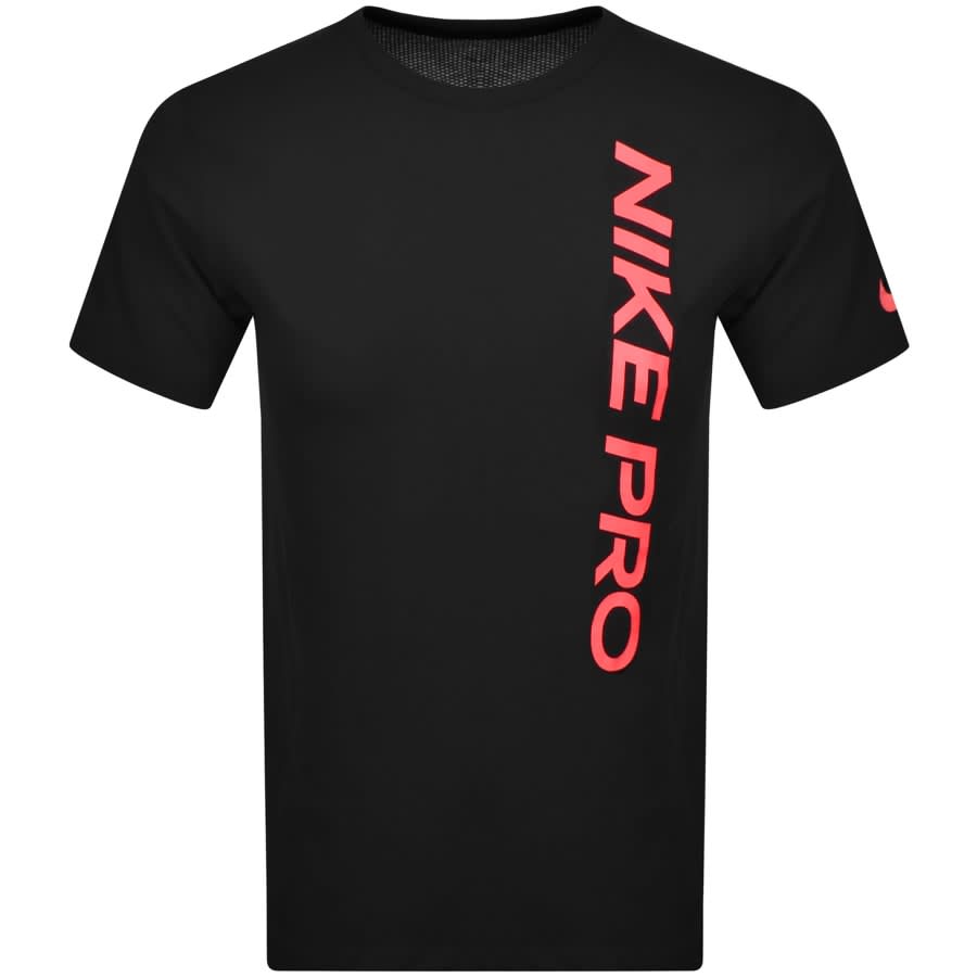 Alternative Image for ProductNike Training Burnout Logo T Shirt Black1