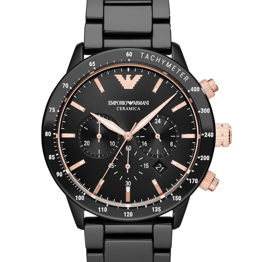 Alternative Image for ProductEmporio Armani AR70002 Watch Black2