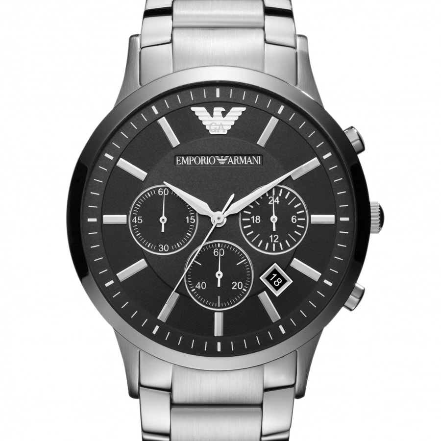 Alternative Image for ProductEmporio Armani AR2460 Watch Silver2