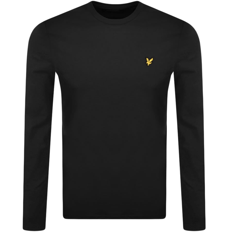 Alternative Image for ProductLyle And Scott Long Sleeved T Shirt Black1