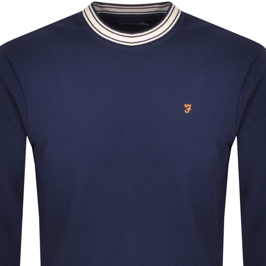 Alternative Image for ProductFarah Vintage Losangeles Sweatshirt Navy2
