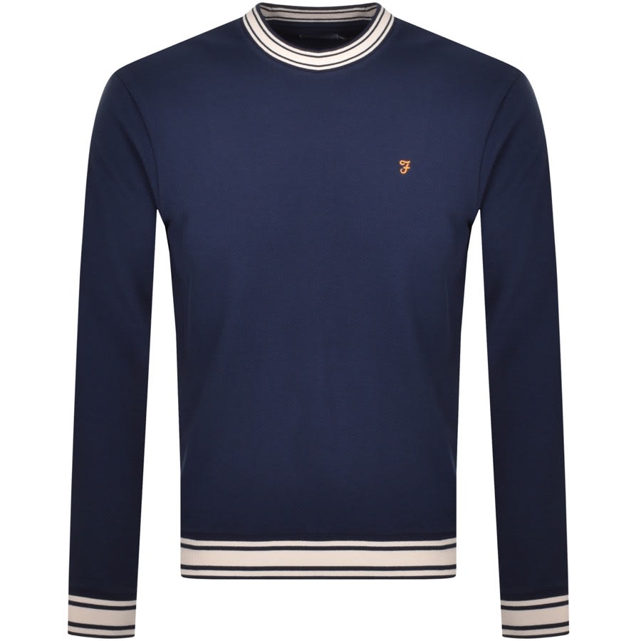 Alternative Image for ProductFarah Vintage Losangeles Sweatshirt Navy1