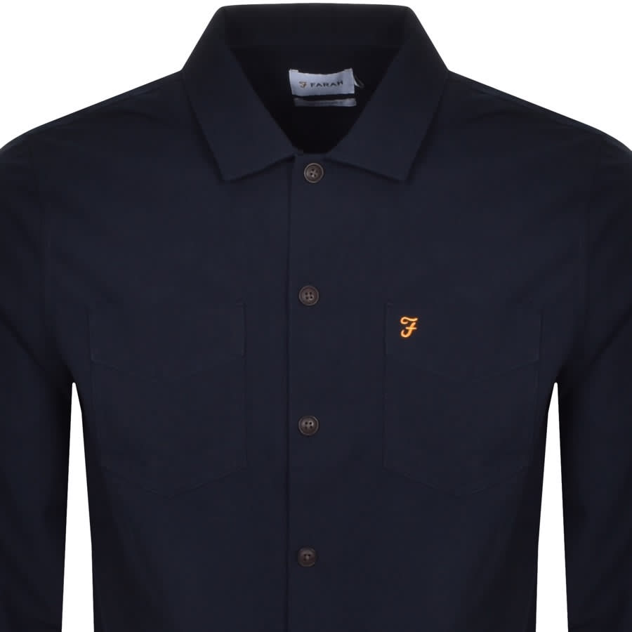 Alternative Image for ProductFarah Vintage Miller Canvas Long Sleeve Overshirt2