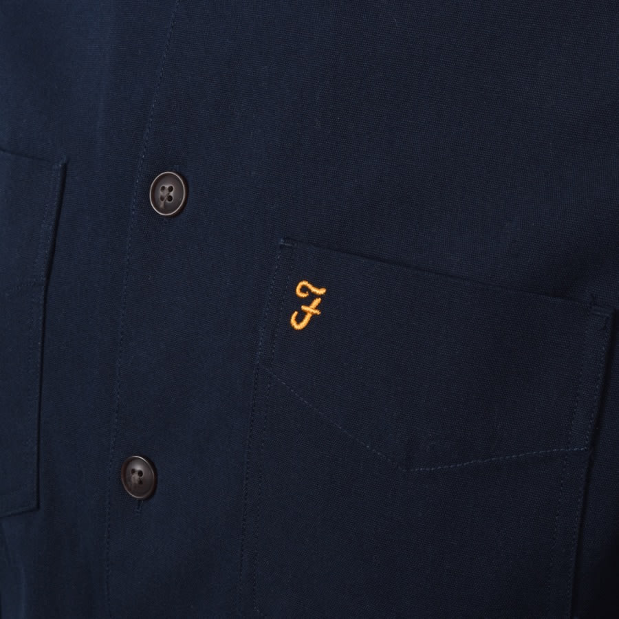 Alternative Image for ProductFarah Vintage Miller Canvas Long Sleeve Overshirt3