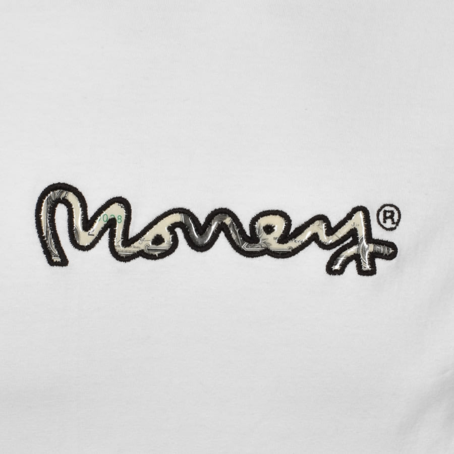 Alternative Image for ProductMoney Real Cash Dollar Crew Neck Sweatshirt White3