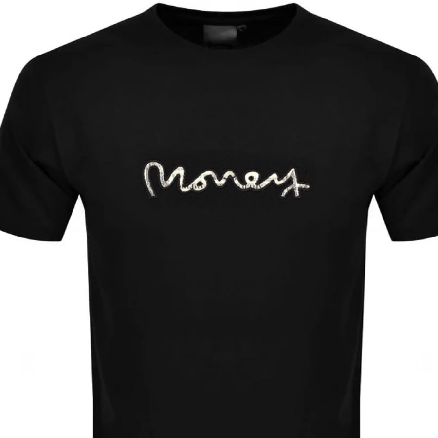Alternative Image for ProductMoney Real Cash T Shirt Black2