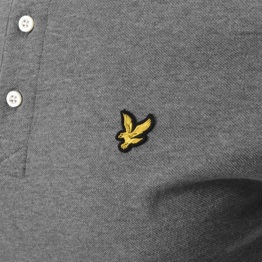 Alternative Image for ProductLyle And Scott Short Sleeved Polo T Shirt Grey3