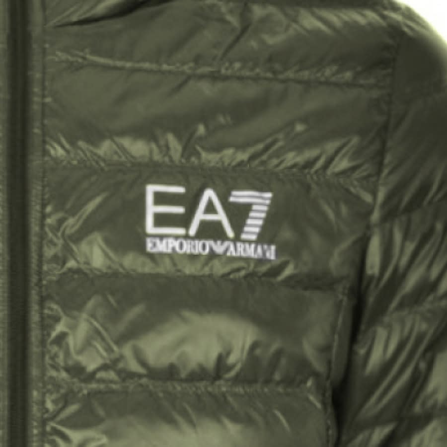 Alternative Image for ProductEA7 Emporio Armani Quilted Jacket Green3
