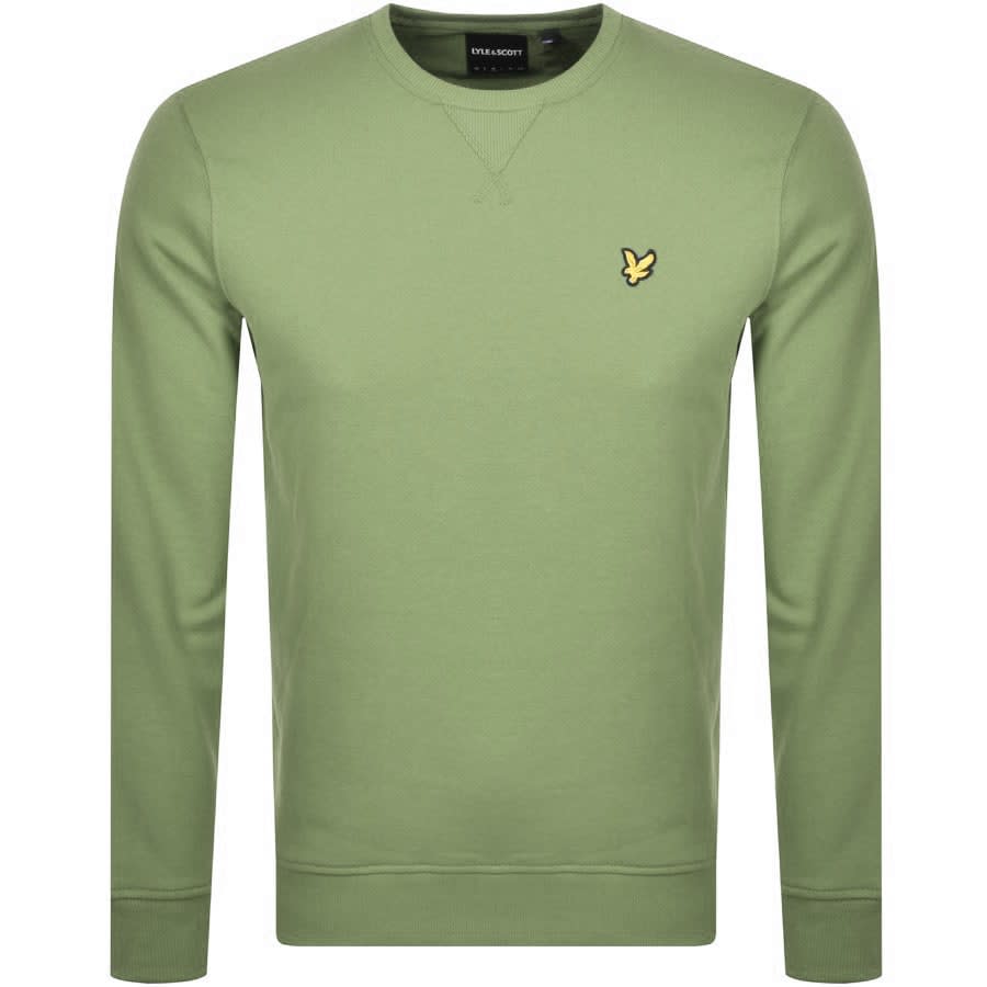 Alternative Image for ProductLyle And Scott Crew Neck Sweatshirt Green1