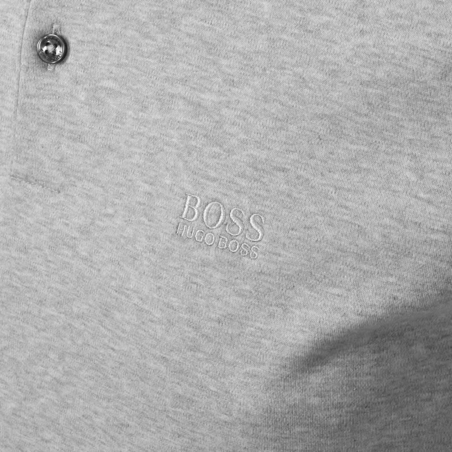 Alternative Image for ProductBOSS Pado 11 Long Sleeved Polo T Shirt Grey3