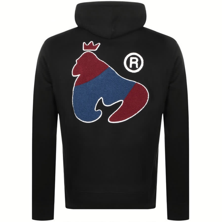 Alternative Image for ProductMoney Swish Chenille Hoodie Black2