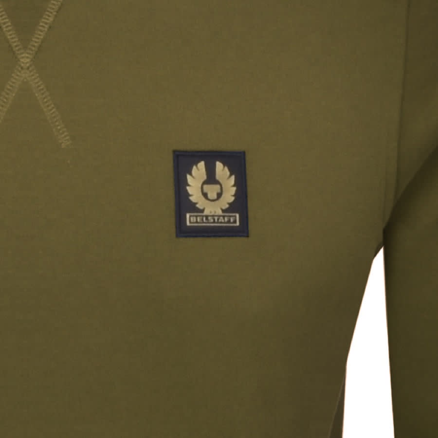 Alternative Image for ProductBelstaff Crew Neck Sweatshirt Green3