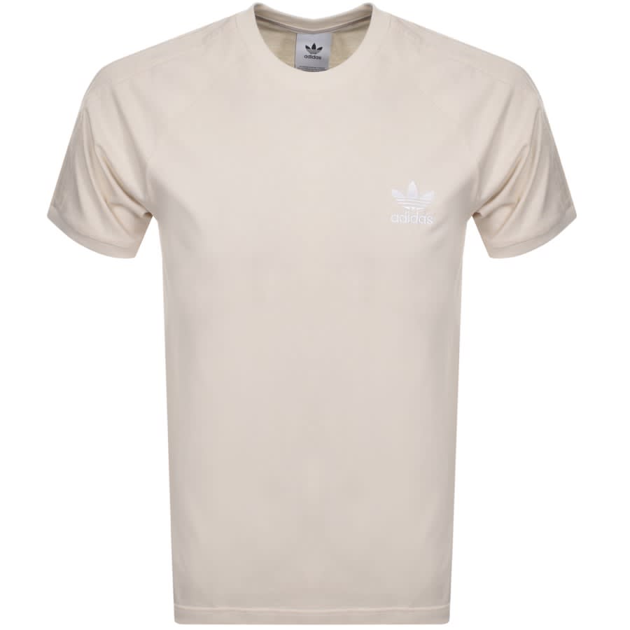 Alternative Image for Productadidas Originals 3 Stripe T Shirt Cream1