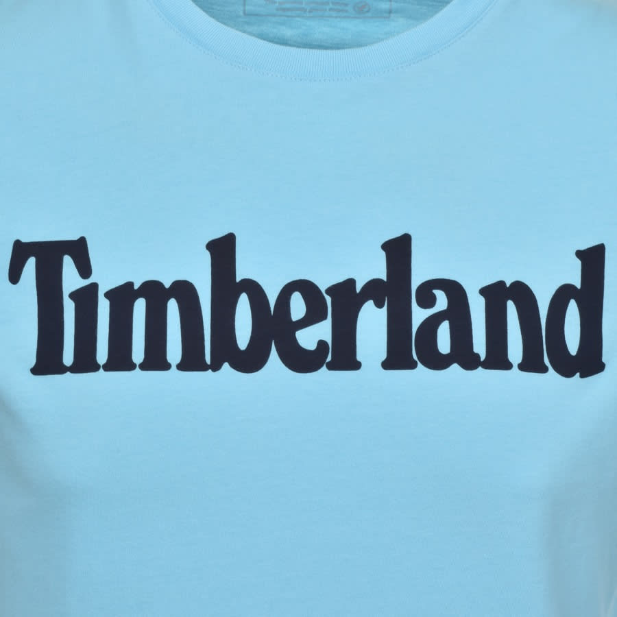 Alternative Image for ProductTimberland Logo T Shirt Blue3