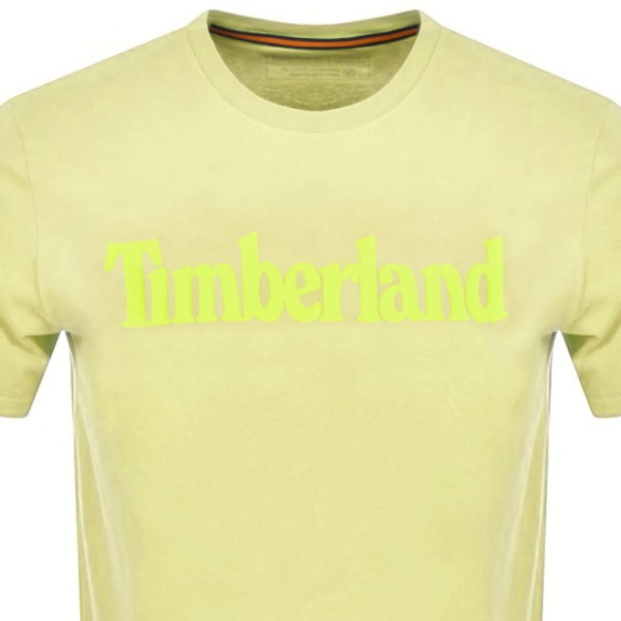 Alternative Image for ProductTimberland Logo T Shirt Yellow2