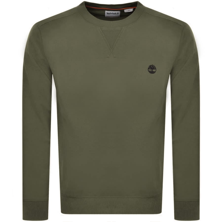 Alternative Image for ProductTimberland Crew Neck Logo Sweatshirt Green1