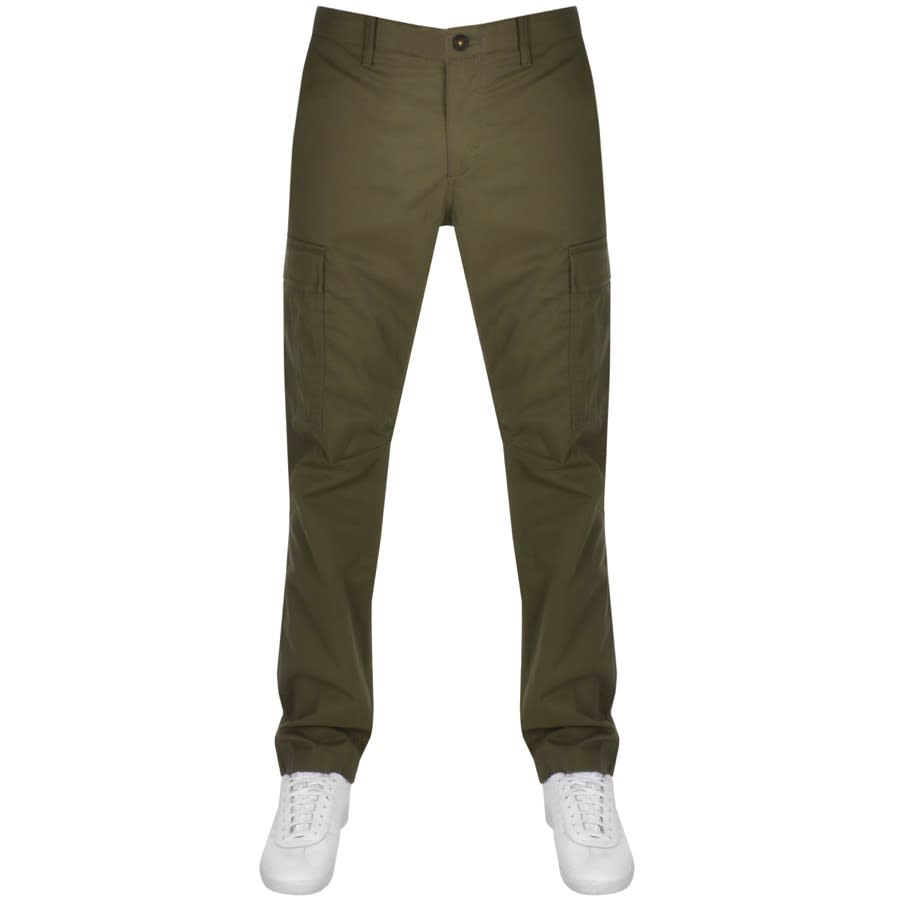 Alternative Image for ProductTimberland Twill Straight Cargo Trousers Green1