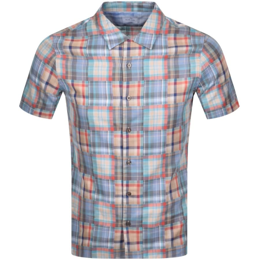 Alternative Image for ProductPS By Paul Smith Casual Short Sleeved Shirt Grey1
