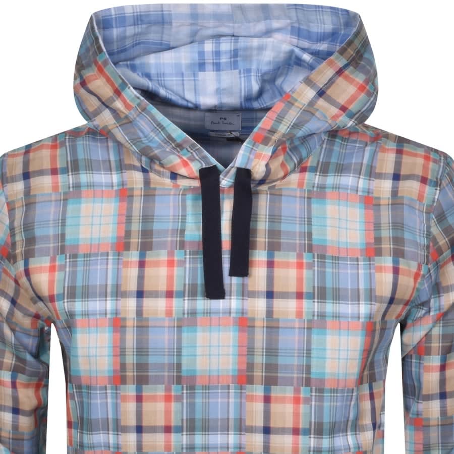 Alternative Image for ProductPS By Paul Smith Hooded Overshirt Grey2