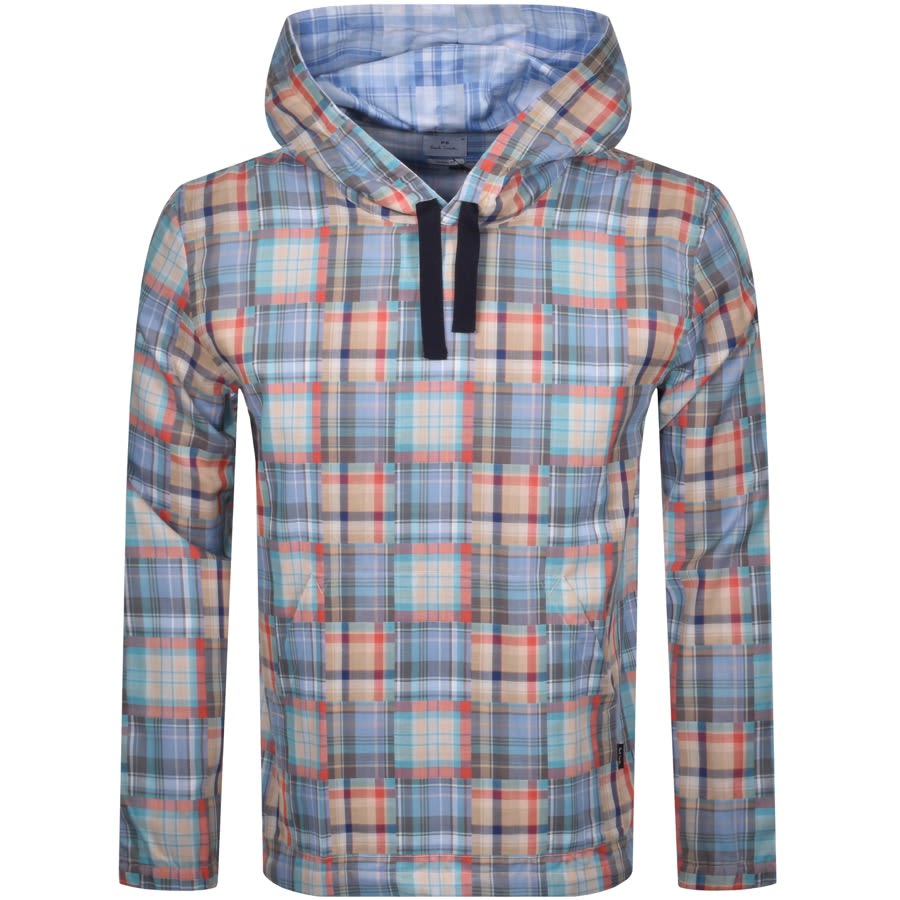 Alternative Image for ProductPS By Paul Smith Hooded Overshirt Grey1