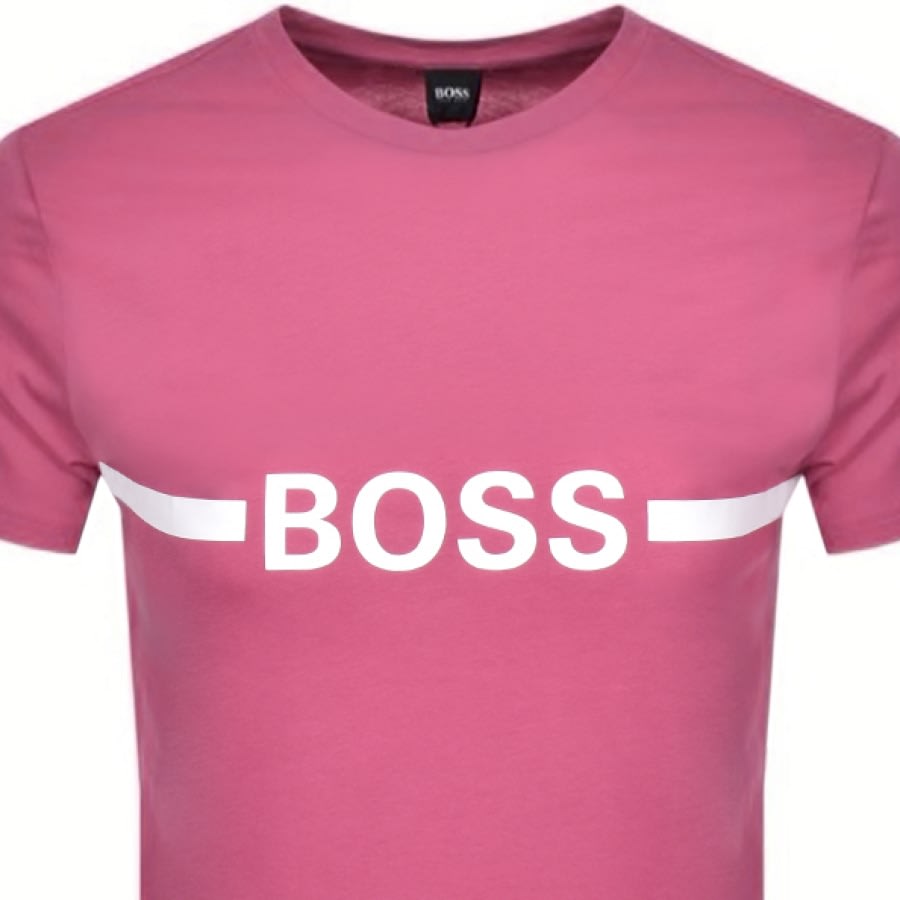 Alternative Image for ProductBOSS UV Protection T Shirt Pink2