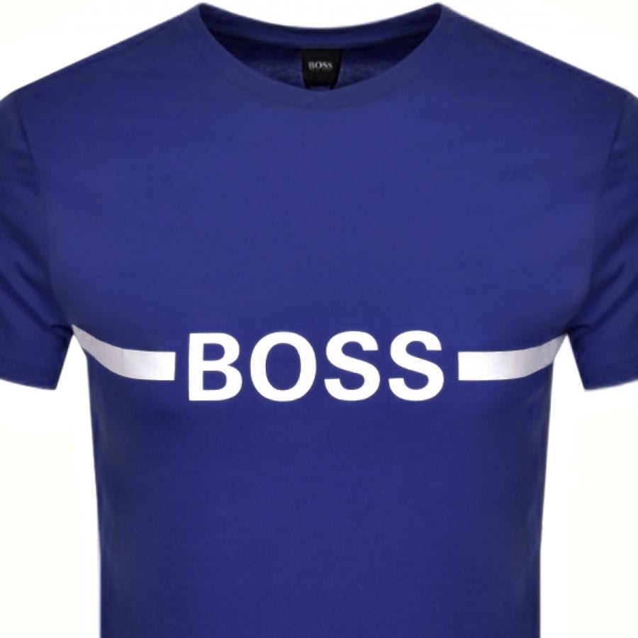 Alternative Image for ProductBOSS UV Protection T Shirt Blue2