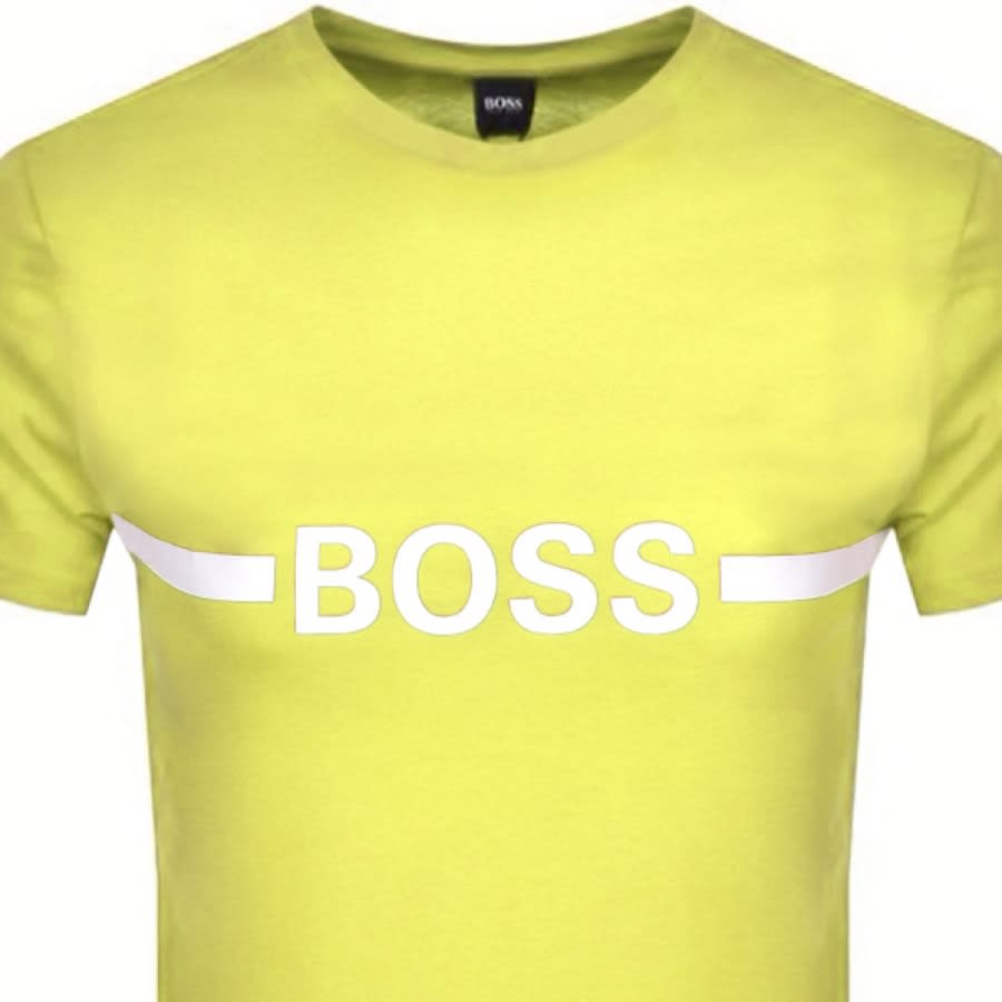 Alternative Image for ProductBOSS UV Protection T Shirt Yellow2