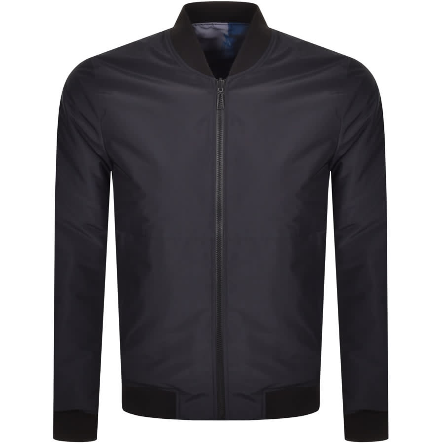 Alternative Image for ProductPS By Paul Smith Reversible Bomber Jacket Blue2